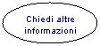 Ovale: Chiedi altre informazioni
